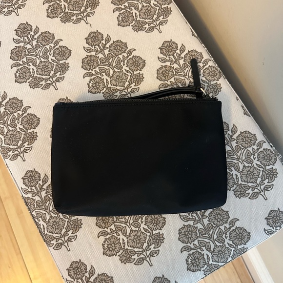 Kate Spade Black Wristlet Clutch with Logo - Picture 2 of 4